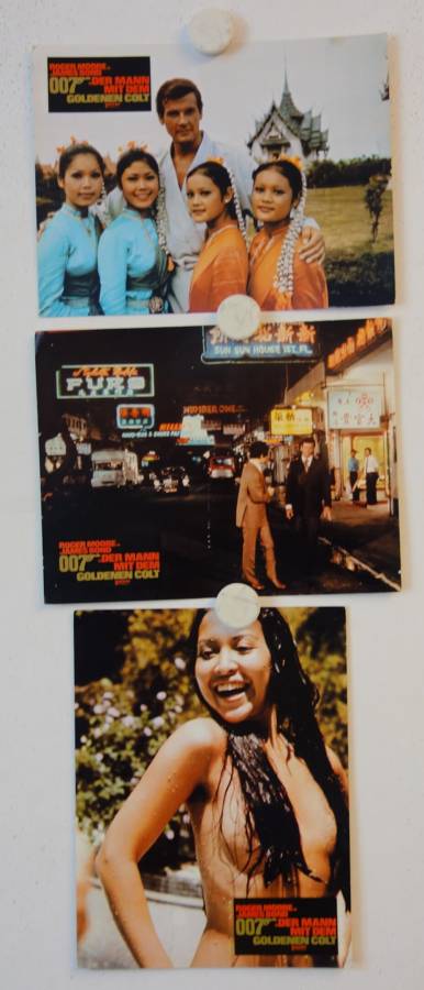 The Man with the Golden Gun original release german lobby stills (3)